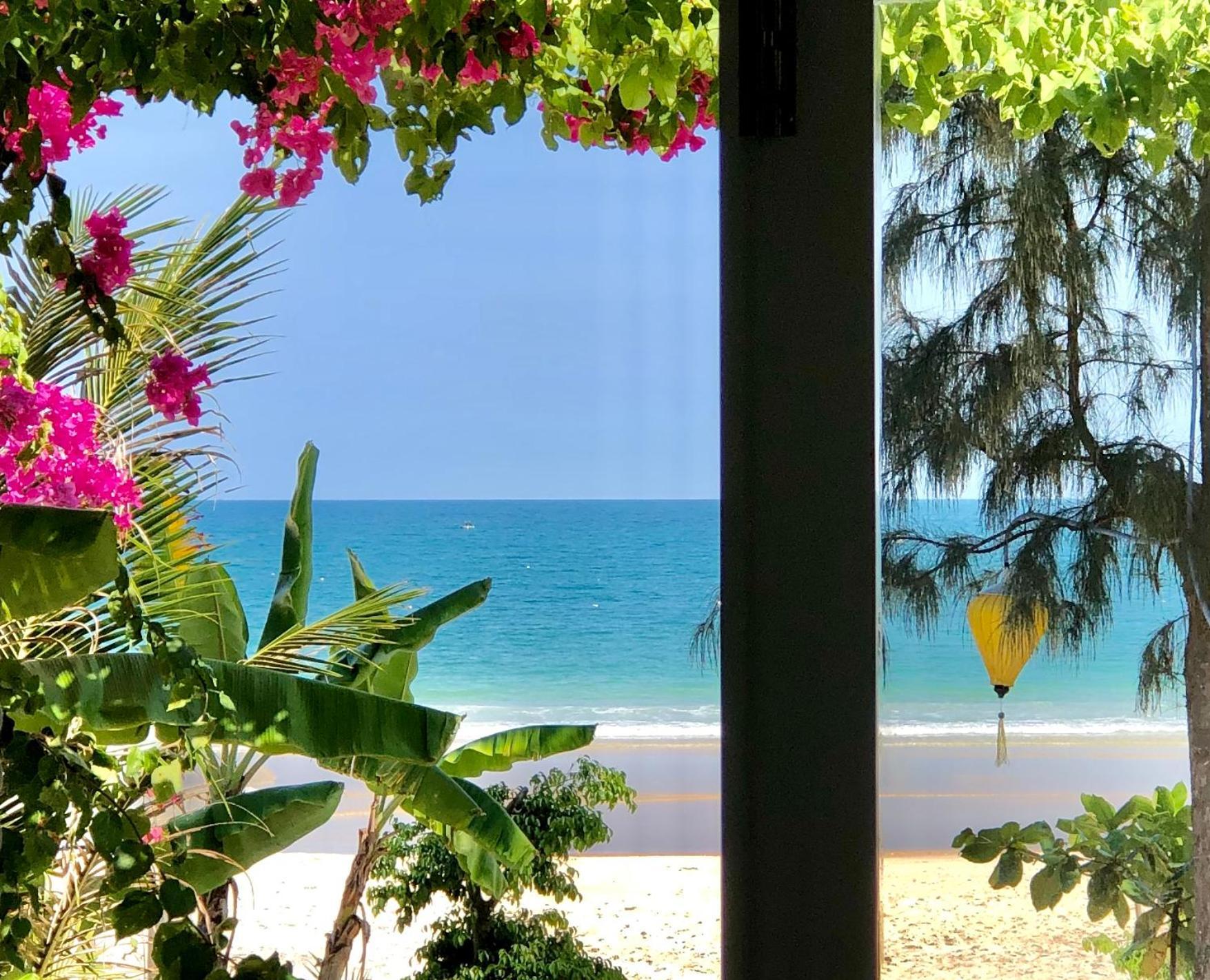 Robinson Beach Bungalow Vinh Hoa Dış mekan fotoğraf